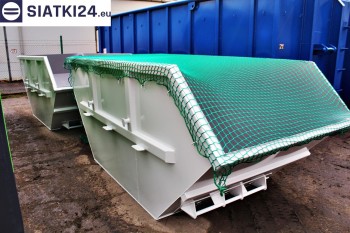 Siatki Góra Kalwaria - Siatka przykrywająca na kontener - zabezpieczenie przewożonych ładunków dla terenów Góry Kalwarii